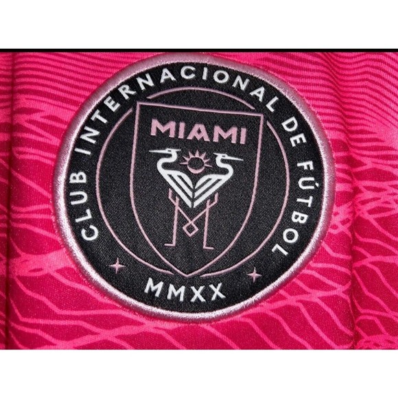 Adidas MLS Inter Miami CF Primeblue Goalkeeper Soccer Jersey Mens MED GR7748-270 - Picture 5 of 7